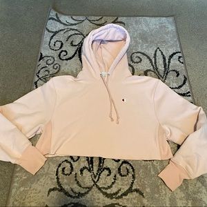 Champion hoodie cropped - womens medium